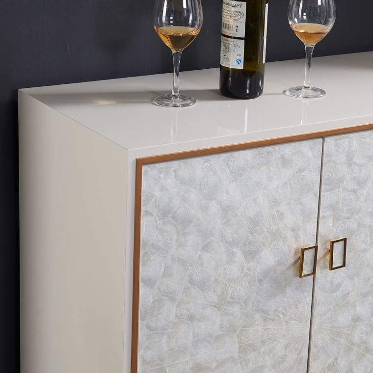 Glam soggiorno per le pranzo server per le scaffalature regolabili