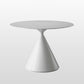 Modern Stone Round Table Matte Finish Pedestal Dining Table for Kitchen Clearhalo ' dining_table' 'Dining Tables & Seating' 'Dining Tables' 'furn' 'furn_dining_table' 'Furniture' 'furniture_dining_table' 'Kitchen & Dining Furniture' 'kitchen&dining_furn' 'kitchen' 'kitchen_dining_table' 1200x1200_c92fbd2e-7ed7-43c7-a487-45d345c8f697