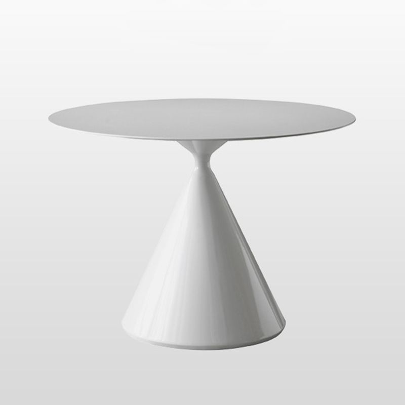 Modern Stone Round Table Matte Finish Pedestal Dining Table for Kitchen Clearhalo ' dining_table' 'Dining Tables & Seating' 'Dining Tables' 'furn' 'furn_dining_table' 'Furniture' 'furniture_dining_table' 'Kitchen & Dining Furniture' 'kitchen&dining_furn' 'kitchen' 'kitchen_dining_table' 1200x1200_c92fbd2e-7ed7-43c7-a487-45d345c8f697
