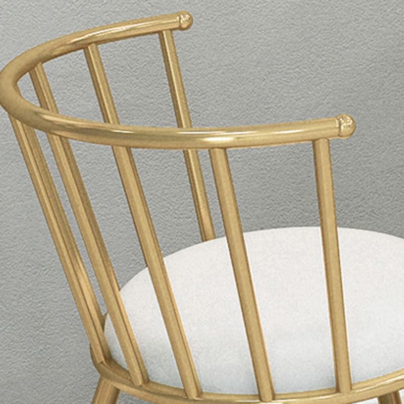 Upholstered Round Counter Bar Stool Backrest Bar Stool with Footrest and Iron Base Clearhalo 'Bar Furniture' 'Bar Stools' 'bar_stools' 'furn' 'furn_bar_stools' 'furniture_bar_stools' 'Kitchen & Dining Furniture' 'kitchen&dining_furn' 'kitchen' 'kitchen_furn' Furniture' 1200x1200_c9300255-3050-42be-b657-7db845fa8451