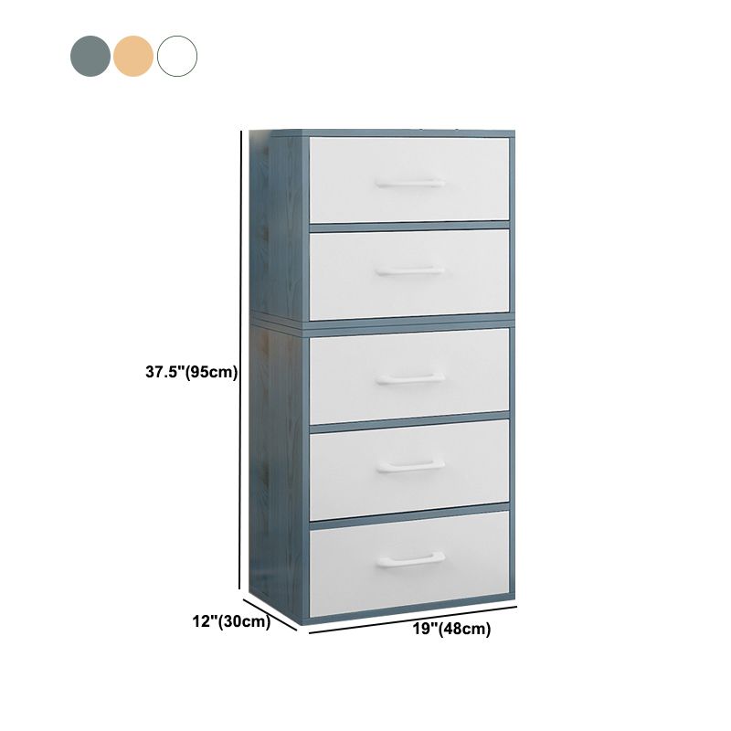 11.81" Wide Modern Accent Chest with Drawers Scratch Resistant Chest Clearhalo 'Cabinets & Chests' 'cabinets_chests' 'furn' 'furn_cabinets_chests' 'Furniture' 'Living Room Furniture' 1200x1200_c932fefe-e02e-429b-b9d6-cd4ab44044fe
