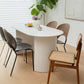 Solid Wood Contemporary Oval Dining Table White Wood Top Table for Dining Room Clearhalo ' dining_table' 'Dining Tables & Seating' 'Dining Tables' 'furn' 'furn_dining_table' 'Furniture' 'furniture_dining_table' 'Kitchen & Dining Furniture' 'kitchen&dining_furn' 'kitchen' 'kitchen_dining_table' 1200x1200_c933c938-d0fc-469a-aa9d-679fe1c9ce93
