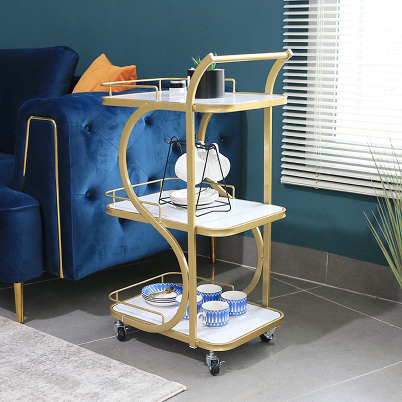 Table de préparation de préparation de métal de style moderne à usage domestique