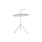 21.6"/25.5" Tall Metal Pedestal End Table Round Tray Top Side End Table Clearhalo 'Coffee & Accent Tables' 'End & Side Tables' 'end_side_table' 'Furniture' 'furniture_end_side_table' 'Living Room Furniture' 1200x1200_c93c403b-ecc4-4af9-b7ac-e97d10120cee