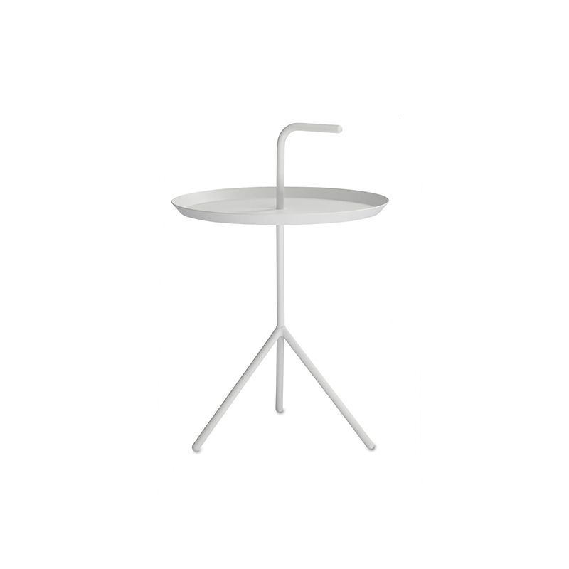 21.6"/25.5" Tall Metal Pedestal End Table Round Tray Top Side End Table Clearhalo 'Coffee & Accent Tables' 'End & Side Tables' 'end_side_table' 'Furniture' 'furniture_end_side_table' 'Living Room Furniture' 1200x1200_c93c403b-ecc4-4af9-b7ac-e97d10120cee