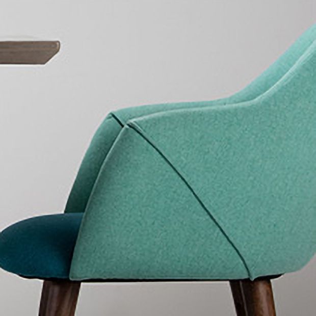 Matte Finish Fabric Arm Chair Scandinavian Solid Back Dining Chair (Set of 2) Clearhalo ' kitchen&dining_furn' 'Dining Chairs' 'Dining Tables & Seating' 'dining_chair' 'furn' 'furn_dining_chair' 'Furniture' 'furniture_dining_chair' 'Kitchen & Dining Furniture' 'kitchen' 1200x1200_c93cb5af-6eaf-418d-9b95-80950ab6e9e2