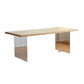 Modern Rectangle Wood Dining Table 1/3/5 Pieces Dining Set for Dining Room