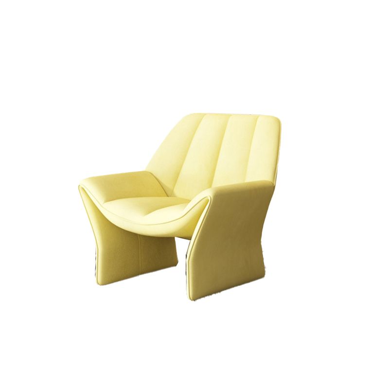 33.85" Wide Parsons Chair Armless Chair with Sewn Pillow Back Clearhalo 'Accent Chairs' 'accent_chairs' 'Chairs & Seating' 'furn' 'furn_accent_chairs' 'Furniture' 'Living Room Furniture' 1200x1200_c94014e8-8237-4b19-a22e-d149e77b0d23