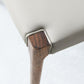 Contemporary Solid Wood Armless Chair Home Upholstered Dining Chair