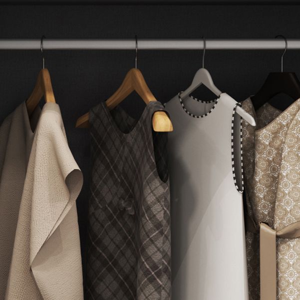 Contemporary Style Wooden Wardrobe White Colour Soft Close Door Wardrobe Closet Clearhalo 'Armoires & Wardrobes' 'armoires_wardrobes' 'Bedroom Furniture' 'furn' 'furn_armoires_wardrobes' 'Furniture' 1200x1200_c9415912-0765-4fc8-911e-d3060833b1fc