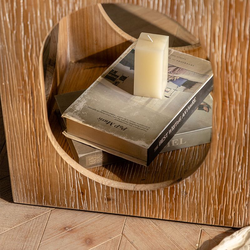 Tavolino moderno di caffè in legno in legno rettangolare tavolo da cocktail