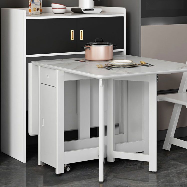 Contemporary Style Dining Site Table Drop-Leaf Dining Table for Dining Room Clearhalo ' dining_table' 'Dining Tables & Seating' 'Dining Tables' 'furn' 'furn_dining_table' 'Furniture' 'furniture_dining_table' 'Kitchen & Dining Furniture' 'kitchen&dining_furn' 'kitchen' 'kitchen_dining_table' 1200x1200_c9454973-8833-41ac-a19a-1d8e75b32ab9