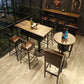 Industrial Style Bar Table Wood Bar Dining Table for Coffee Room Clearhalo 'Bar Furniture' 'Bar Tables' 'bar_tables' 'furn' 'furn_bar_tables' 'Furniture' 'Kitchen & Dining Furniture' 1200x1200_c947c1b0-ffd6-4159-be55-e7ec66c51445