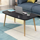MODERNE 16,5 "de haut 4 jambes Rectangular Table Table Tableau basse