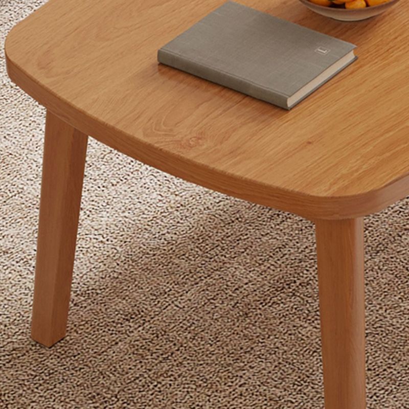 Simple Solid Wood Rectangular Coffee Table 4 Legs Folding Cocktail Table Clearhalo 'Coffee & Accent Tables' 'Coffee Tables' 'coffee_tables' 'furn' 'furn_coffee_tables' 'Furniture' 'Living Room Furniture' 1200x1200_c94c97cd-b996-4a19-a442-10d060de7b5e