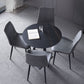 Luxury Sintered Stone Dining Table Single Pedestal Base Round Table for Home Clearhalo ' dining_table' 'Dining Tables & Seating' 'Dining Tables' 'furn' 'furn_dining_table' 'Furniture' 'furniture_dining_table' 'Kitchen & Dining Furniture' 'kitchen&dining_furn' 'kitchen' 'kitchen_dining_table' 1200x1200_c94e2c75-aa11-4066-b7fd-beeacd4ad52f