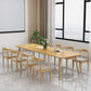 Rectangle 4 Legs Minimalist Table Wood Color Fixed Table of Solid Wood Clearhalo ' dining_table' 'Dining Tables & Seating' 'Dining Tables' 'furn' 'furn_dining_table' 'Furniture' 'furniture_dining_table' 'Kitchen & Dining Furniture' 'kitchen&dining_furn' 'kitchen' 'kitchen_dining_table' 1200x1200_c94f438f-d176-4f8a-9a1c-6a388ef4f2df