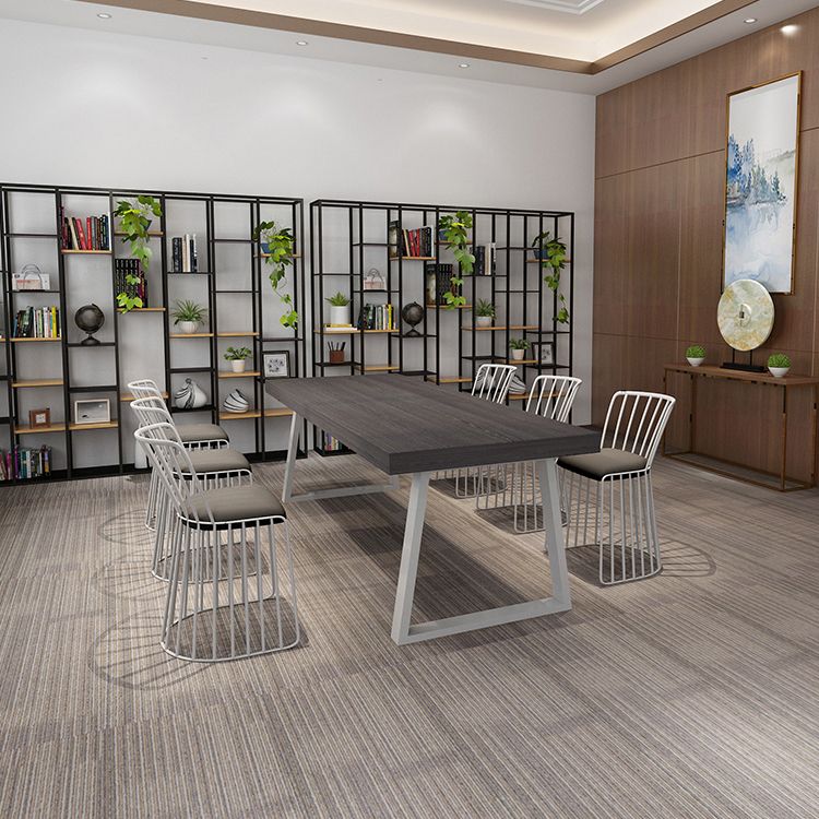 Industrial Style Pine Solid Wood Dining Table Sled Base Dining Room Collection Clearhalo ' dining_table' 'Dining Tables & Seating' 'Dining Tables' 'furn' 'furn_dining_table' 'Furniture' 'furniture_dining_table' 'Kitchen & Dining Furniture' 'kitchen&dining_furn' 'kitchen' 'kitchen_dining_table' 1200x1200_c94fb47e-685f-4749-98c6-2b2073520507