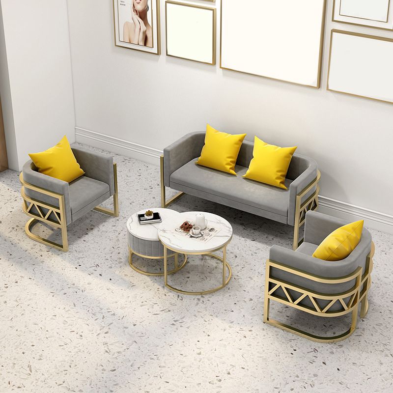 Sofa de couleur unie solide SIÈGE SIÈGE SIR TIÈRE MODERNE POUR BONUS SALLE