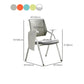 Contemporary Fixed Arms Conference Chair Mesh Seat and Back Desk Chair for Office