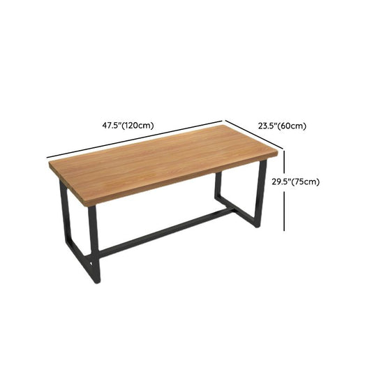 Juego de mesa de madera rectangular industrial 1/2/5 piezas de comedor para cocina
