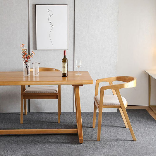 Modern 1/2/3/5 Pieces Dining Set Rectangle Dining Room Table Set Clearhalo 'Dining Room Sets' 'Dining Tables & Seating' 'dining_room_set' 'furn' 'furn_dining_room_set' 'Furniture' 'furniture_dining_room_set' 'Kitchen & Dining Furniture' 'kitchen&dining_furn' 'kitchen' 1200x1200_c95ccf38-9866-4ad8-bbbb-b038972508e7