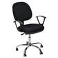 Contemporary Swivel Chair Microfiber Black Task Office Chair Clearhalo 'furn' 'furn_office_chair' 'Furniture' 'Office Chairs' 'Office Furniture' 'office_chair' 1200x1200_c96115db-e2ae-4455-8d2e-702e2cfe2e02
