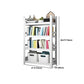 Metal Bookshelf, Multi Tiers Contemporary Bookcase for Living Room
