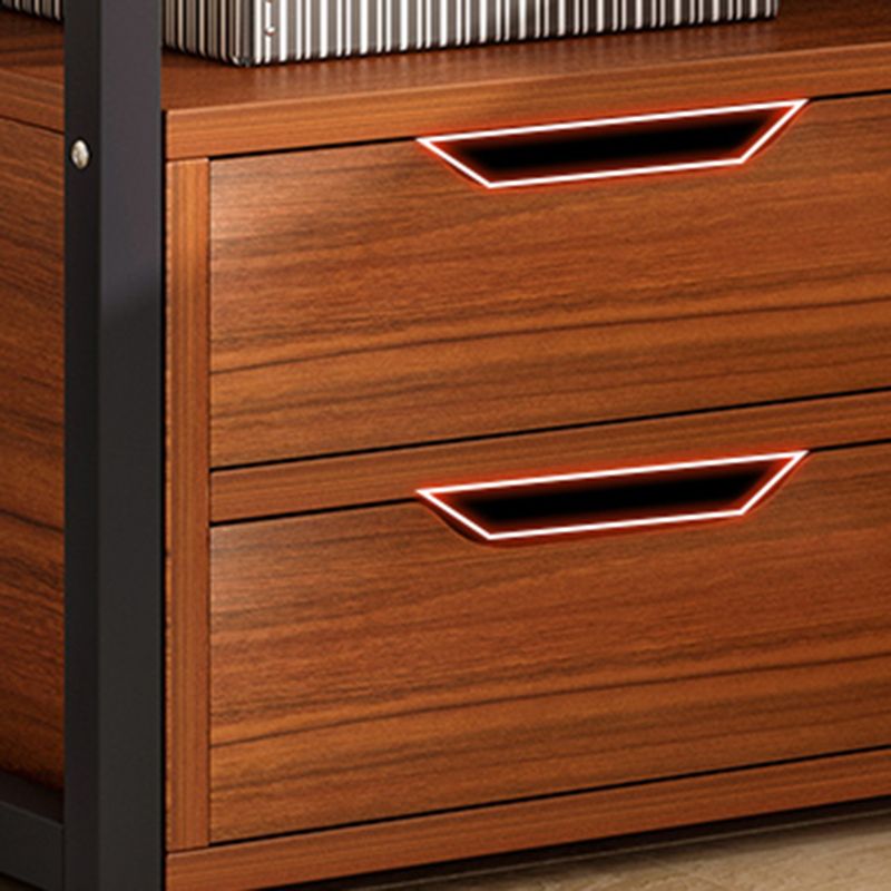 Contemporary Drawer Storage Bedside Cabinet Wood Nightstand for Bedroom Clearhalo 'Bedroom Furniture' 'furn' 'furn_night_stand' 'Furniture' 'night_stand' 'Nightstands' 1200x1200_c96718f9-8442-42b1-8294-632f2326f955