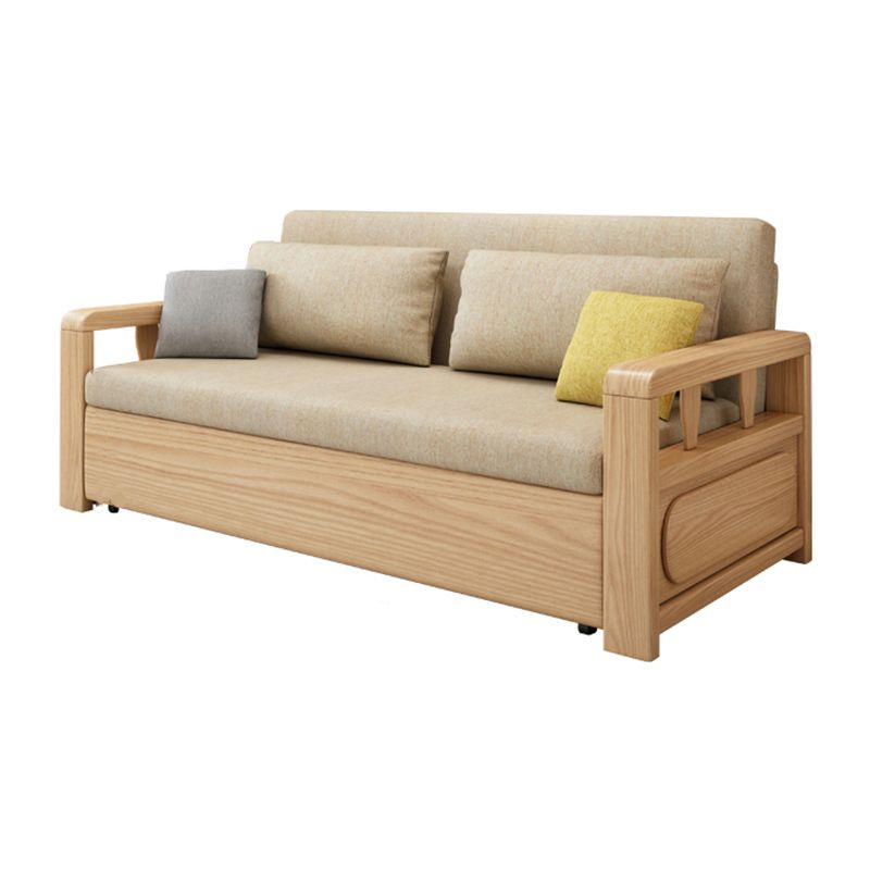 Canapé-lit futon pliable scandinave armoine carrée du futon et matelas