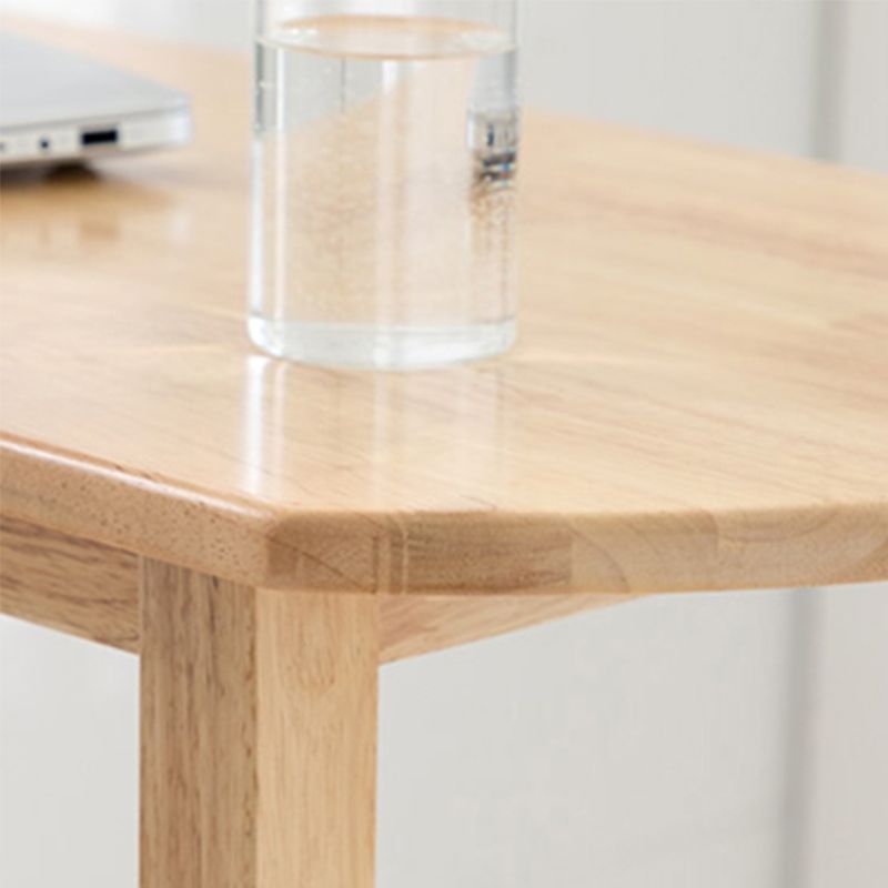 Contemporary Solid Wood Bar Table 47.2"L Trestle Base Bar Desk for Indoor Clearhalo 'Bar Furniture' 'Bar Tables' 'bar_tables' 'furn' 'furn_bar_tables' 'Furniture' 'Kitchen & Dining Furniture' 1200x1200_c96b3909-036f-40b9-8161-bdb85748670b