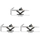 Metal Contemporary Rectangular Dining Table Sintered Stone Table for Dining Room Clearhalo ' dining_table' 'Dining Tables & Seating' 'Dining Tables' 'Furniture' 'furniture_dining_table' 'Kitchen & Dining Furniture' 'kitchen&dining_furn' 'kitchen' 'kitchen_dining_table' 1200x1200_c96c7243-278c-41f9-8760-562e860f1c5e
