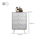Glam Kommode aus Holz mit 3/4/5 Schubladen