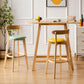 Scandinavia Style Bar-stool Wooden Legs with Low Back Footrest for Kitchen Bar Clearhalo 'Bar Furniture' 'Bar Stools' 'bar_stools' 'furn' 'furn_bar_stools' 'furniture_bar_stools' 'Kitchen & Dining Furniture' 'kitchen&dining_furn' 'kitchen' 'kitchen_furn' Furniture' 1200x1200_c9721e3e-aadc-4f16-a2a6-dafc76b313c8