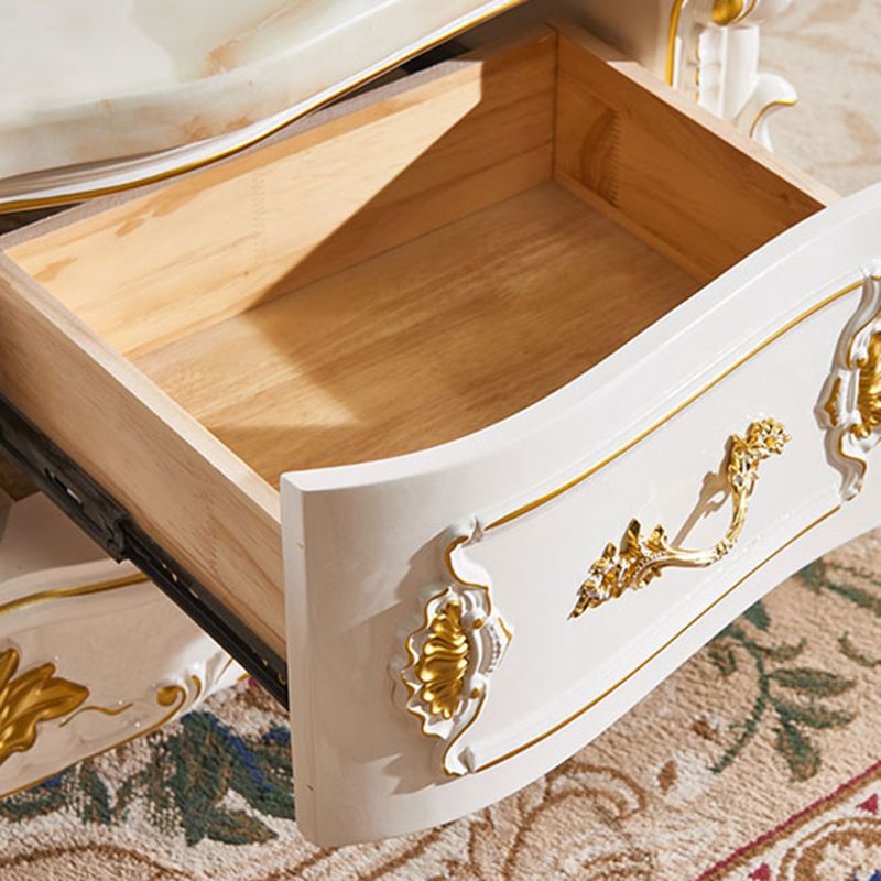 Glam Media Console Open Storage TV Stand Console with 4 Drawers Clearhalo 'furn' 'furn_tv_stands_entertainment_centers' 'Furniture' 'Living Room Furniture' 'TV Stands & Entertainment Centers' 'TV Stands & Media Storage Furniture' 'tv_stands_entertainment_centers' 1200x1200_c9770bff-4fb2-4891-8feb-b0d263b8924a