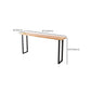Modern Rectangle Sled Base Solid Wood Bar Table for Kitchen Dining Room Clearhalo 'Bar Furniture' 'Bar Tables' 'bar_tables' 'furn' 'furn_bar_tables' 'Furniture' 'Kitchen & Dining Furniture' 1200x1200_c978e45d-66ee-4c54-bb6a-d991000a25e7