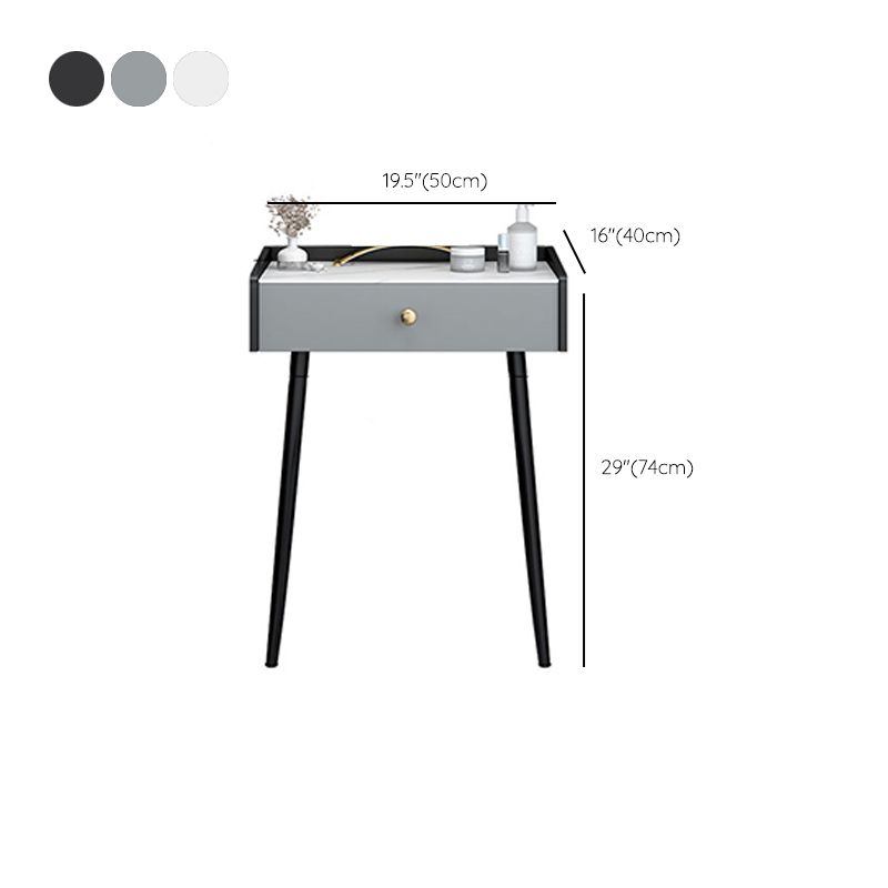 Moderno 28,9 "altezza 1- cassetto del cassetto tavolo da tavolo vanità