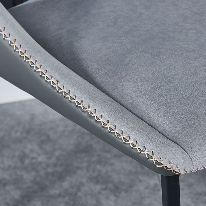 Modern Style Open Back Dining Side Chair Upholstered Armless Dining Chairs Clearhalo ' kitchen&dining_furn' 'Dining Chairs' 'Dining Tables & Seating' 'dining_chair' 'furn' 'furn_dining_chair' 'Furniture' 'furniture_dining_chair' 'Kitchen & Dining Furniture' 'kitchen' 1200x1200_c9852b04-656d-485a-87cb-90df6e742db0