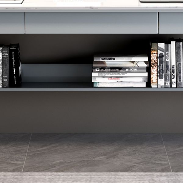 Rectangular Shaped Stone Office Desk 4 Legs Writing Desk for Home Clearhalo 'furn' 'furn_office_desk' 'Furniture' 'Office Desks' 'Office Furniture' 'office_desk' 1200x1200_c98538a0-ea9f-43b4-b957-fae776c369ae