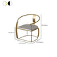 Modern Style Arm Chair Open Back Metal Dining Accent Chair for Home Clearhalo 'Dining Chairs' 'Dining Tables & Seating' 'dining_chair' 'furn' 'furn_dining_chair' 'Furniture' 'Kitchen & Dining Furniture' 1200x1200_c9864b73-fcbd-44d9-ac0a-63b875ac5664