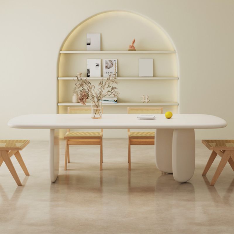 Bureau d'écriture en bois contemporain de bureau rectangulaire de bureau