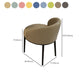 5 Piece Round Shape Contemporary Dining Room Chair and Table Set