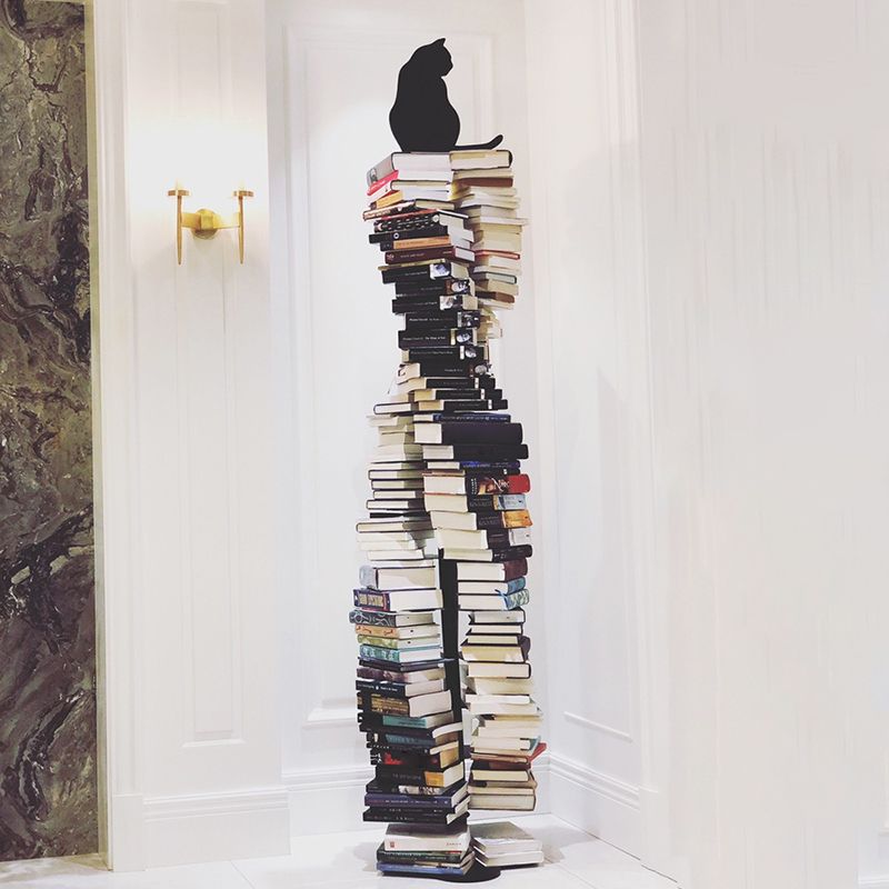 Geometric Bookshelf Modern Style Metal Bookcase for Home Office Clearhalo 'Bookcases' 'furn' 'furn_bookcases' 'Furniture' 'furniture_bookcases' 'Office Furniture' 1200x1200_c99690c1-b8b7-4f9e-8c8c-48559ace1958