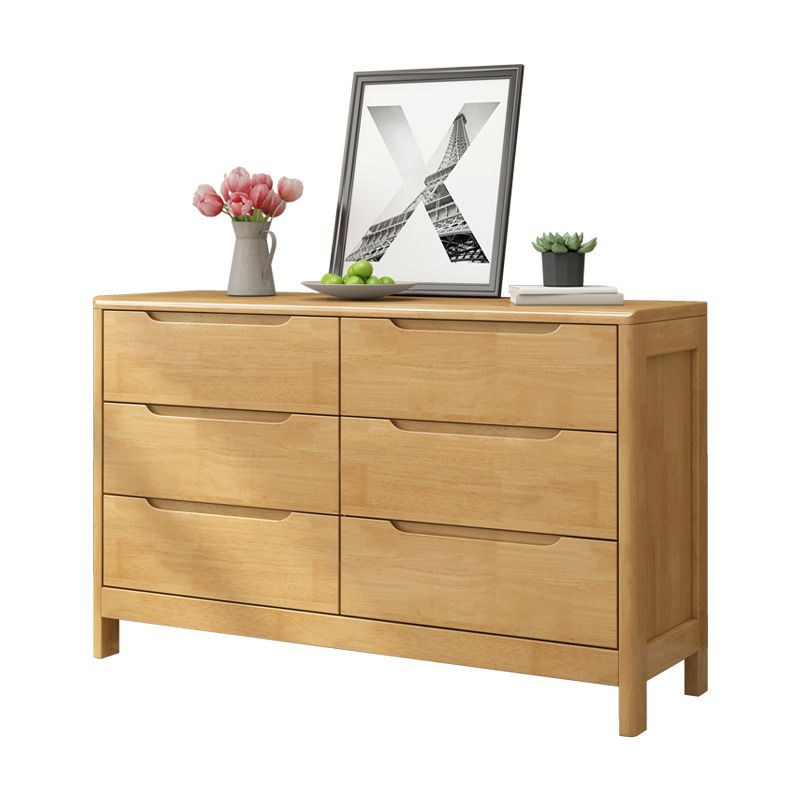 16" W Storage Chest Rubber Wood Storage Chest Dresser with Drawers Clearhalo 'Bedroom Furniture' 'Dressers & Chests' 'dressers_chests' 'furn' 'furn_dressers_chests' 'Furniture' 1200x1200_c99779c0-0e1c-4b5b-bc2f-2a4de24d5782