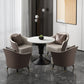 Round Shape White Dining Table Sintered Stone Table Contemporary with Tulip Base Clearhalo ' dining_table' 'Dining Tables & Seating' 'Dining Tables' 'furn' 'furn_dining_table' 'Furniture' 'furniture_dining_table' 'Kitchen & Dining Furniture' 'kitchen&dining_furn' 'kitchen' 'kitchen_dining_table' 1200x1200_c99accf8-5374-4a65-9c6f-6f9af08de322