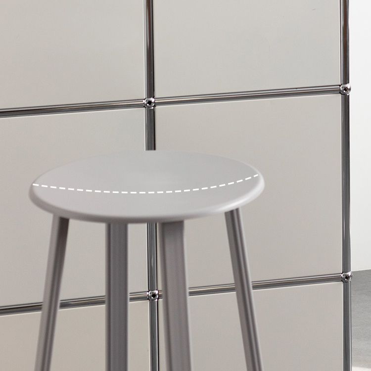 Contemporary Indoor Bar Stool Swivel Bar Stool with Footrest Clearhalo 'Bar Furniture' 'Bar Stools' 'bar_stools' 'furn' 'furn_bar_stools' 'Furniture' 'Kitchen & Dining Furniture' 1200x1200_c99bd6df-e8c4-48a2-8169-a77320272fa2