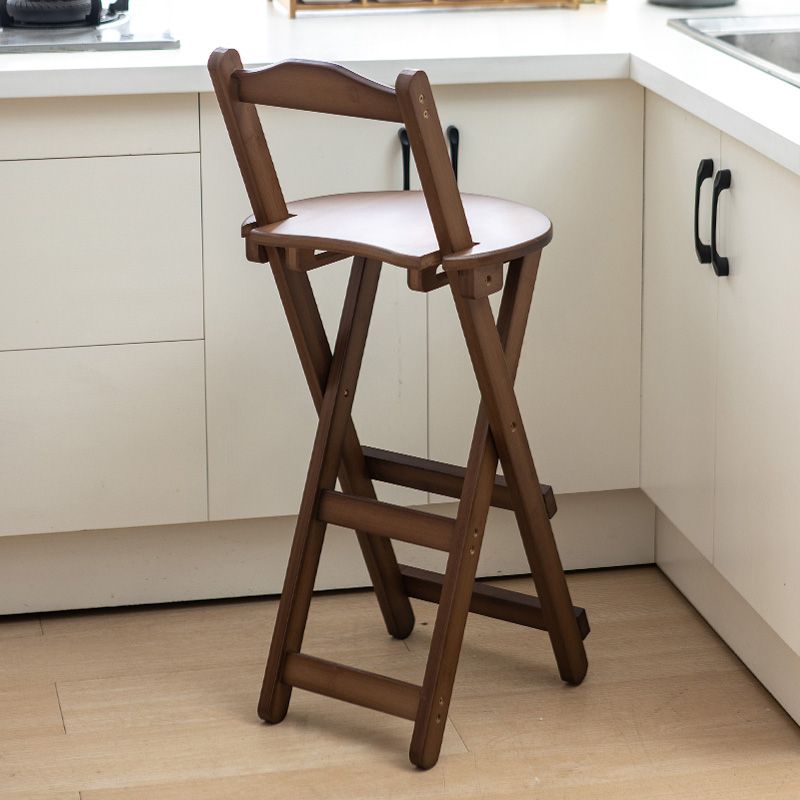 Contemporary Solid Wood Folding Barstools Folding Kitchen Bar Stool Clearhalo 'Bar Furniture' 'Bar Stools' 'bar_stools' 'furn' 'furn_bar_stools' 'furniture_bar_stools' 'Kitchen & Dining Furniture' 'kitchen&dining_furn' 'kitchen' 'kitchen_furn' Furniture' 1200x1200_c99cfcbf-4d6b-4468-a9da-ae9a52dc7aad
