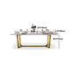 Modern Style Rectangle Table Set 1/4/5/7 Pieces Dining Set for Home