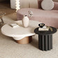 Contemporary Cocktail Table Pedestal Solid Wood Round Coffee Table Clearhalo 'Coffee & Accent Tables' 'Coffee Tables' 'coffee_tables' 'furn' 'furn_coffee_tables' 'Furniture' 'Living Room Furniture' 1200x1200_c9a6bd79-9737-48d2-996c-f94938f12bd0