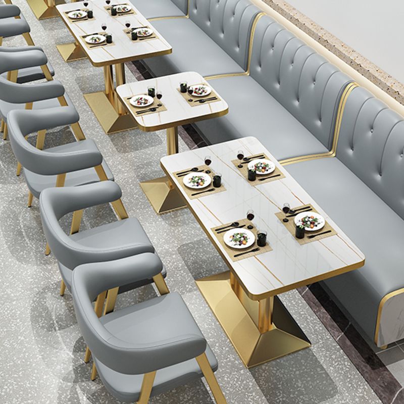 47.27"D x 25.59"W x 33.46"H Contemporary Glam 2-seat Sofa for Restaurant Clearhalo 'furn' 'furn_sofas' 'Furniture' 'furniture_sofas' 'kitchen' 'kitchen_sofas' 'Living Room Furniture' 'Sofa' 'sofas' 1200x1200_c9a73023-0ad0-477a-a4d9-5eddf29ce3bf